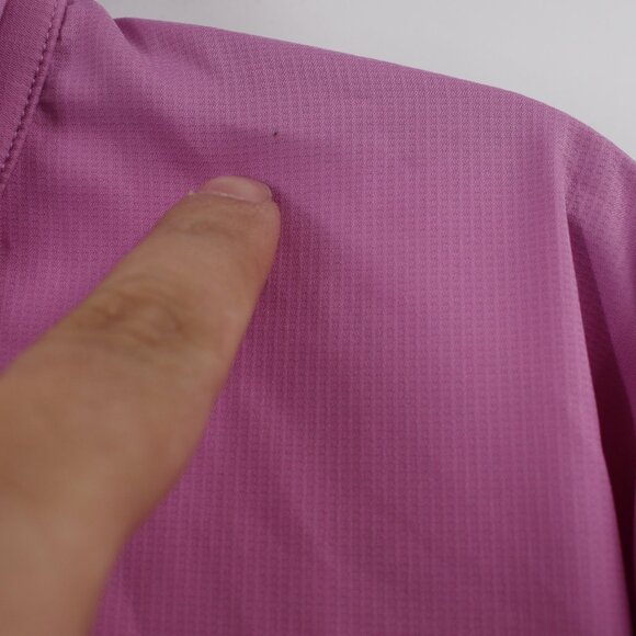 Girlfriend collective windbreaker jacket women's small zip up crop pink hooded - Picture 3 of 15